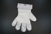 دستکش های پلاستیکی یکبار مصرف یکبار مصرف شفاف سطح صاف و اثبات شده برای مواد غذایی