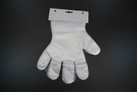 دستکش پلاستیکی یکبار مصرف Flat Pack برای پردازش مواد غذایی آشپزخانه / استفاده پزشکی