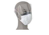 3 ماسک صورت Ply Earloop یکبار مصرف ضد باکتری با محافظ پاک پلاستیکی