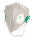 ماسک تنفسی 4 لایه ای FFP2 رنگ خاکستری غیر تحریک کننده با کربن فعال