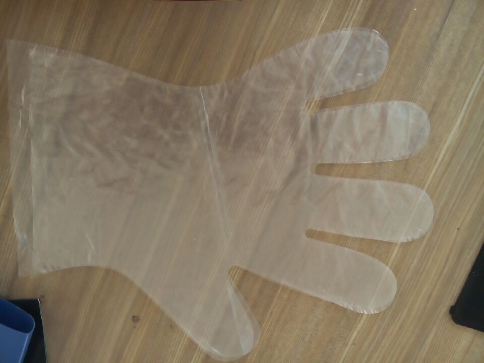 دستکش یکبار مصرف پلاستیکی HDPE پاک ضد آب ضد آب با سطح صاف