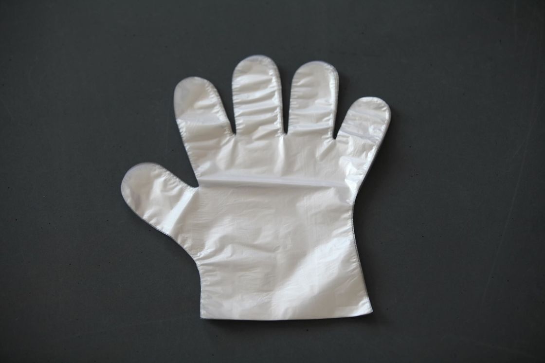 دستکش یکبار مصرف مواد غذایی پلی اتیلن نحوه چگالی مواد پلی اتیلن را پاک می کند