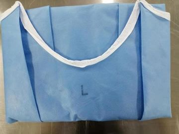 S-3XL اس ام اس روپوش پزشکی یکبار مصرف کلاس II ضد عفونی کننده اولتراسونیک